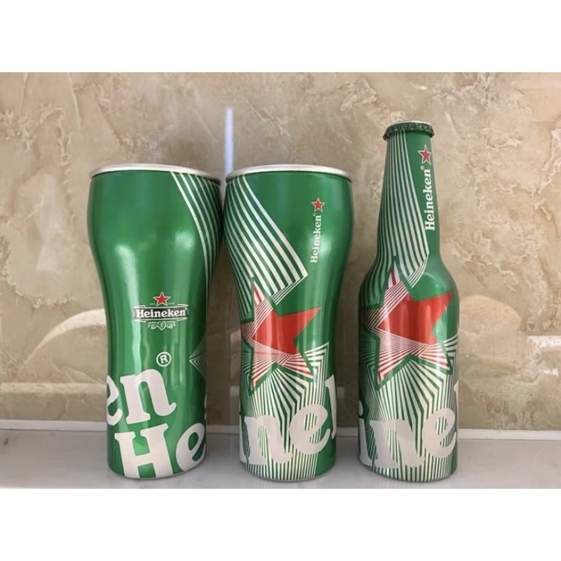 海尼根 Heineken 星銀質感金屬杯 不鏽鋼杯 不銹鋼杯 鋼杯 金屬杯 冰霸杯 冰壩杯 啤酒杯 飲料杯 茶杯 水杯