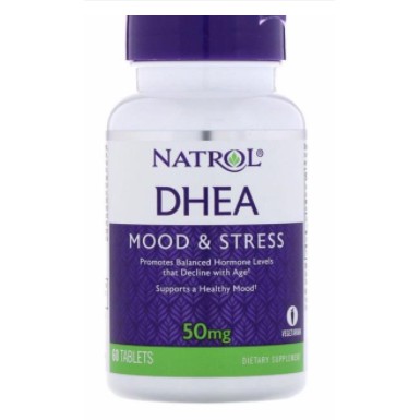 現貨【美國直送】Natrol DHEA 50mg 60粒 脫氫表雄銅 納妥 dhea 50mg 備孕 試管 卵巢保養