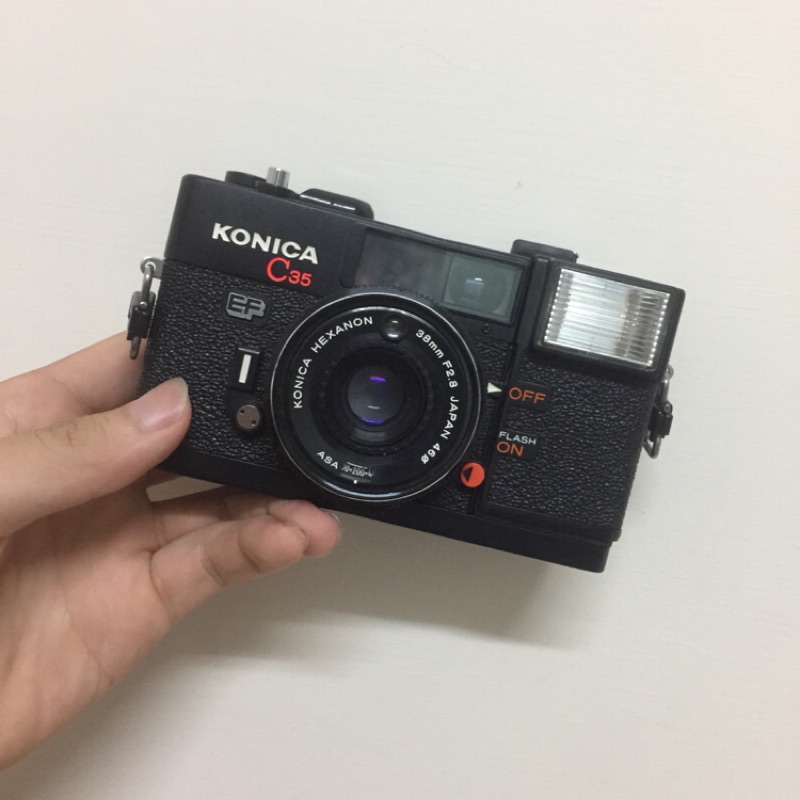 Konica C35 EF底片估焦底片相機