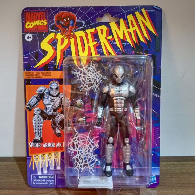 『致格殿』Marvel legends 蜘蛛人 鎧甲 裝甲 MK1 Spider Armor 復古吊卡 全新現貨