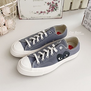 零碼現貨 Converse x Comme des Garçons PLAY Chuck 70 川久保玲 鐵灰色