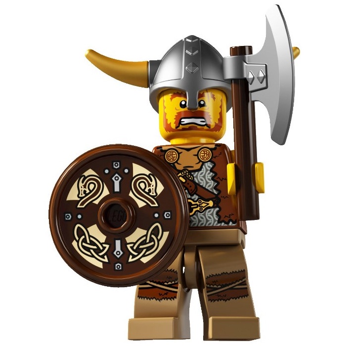 【台中翔智積木】LEGO 樂高  8804 第四代 人偶包 6號 維京人 Viking