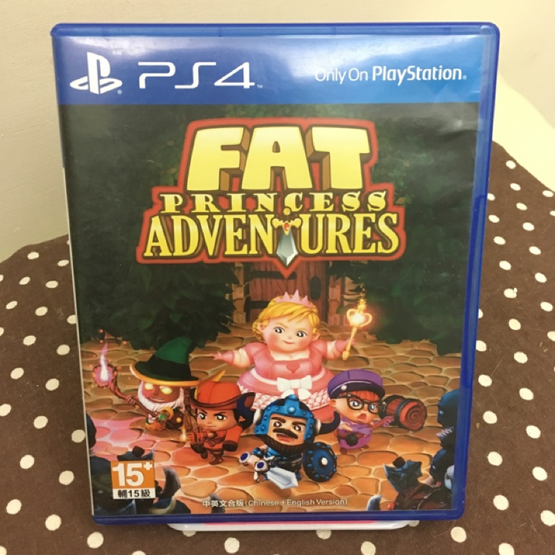 PS4遊戲片 - 胖公主 Fat Princess (二手、中字、無特典）