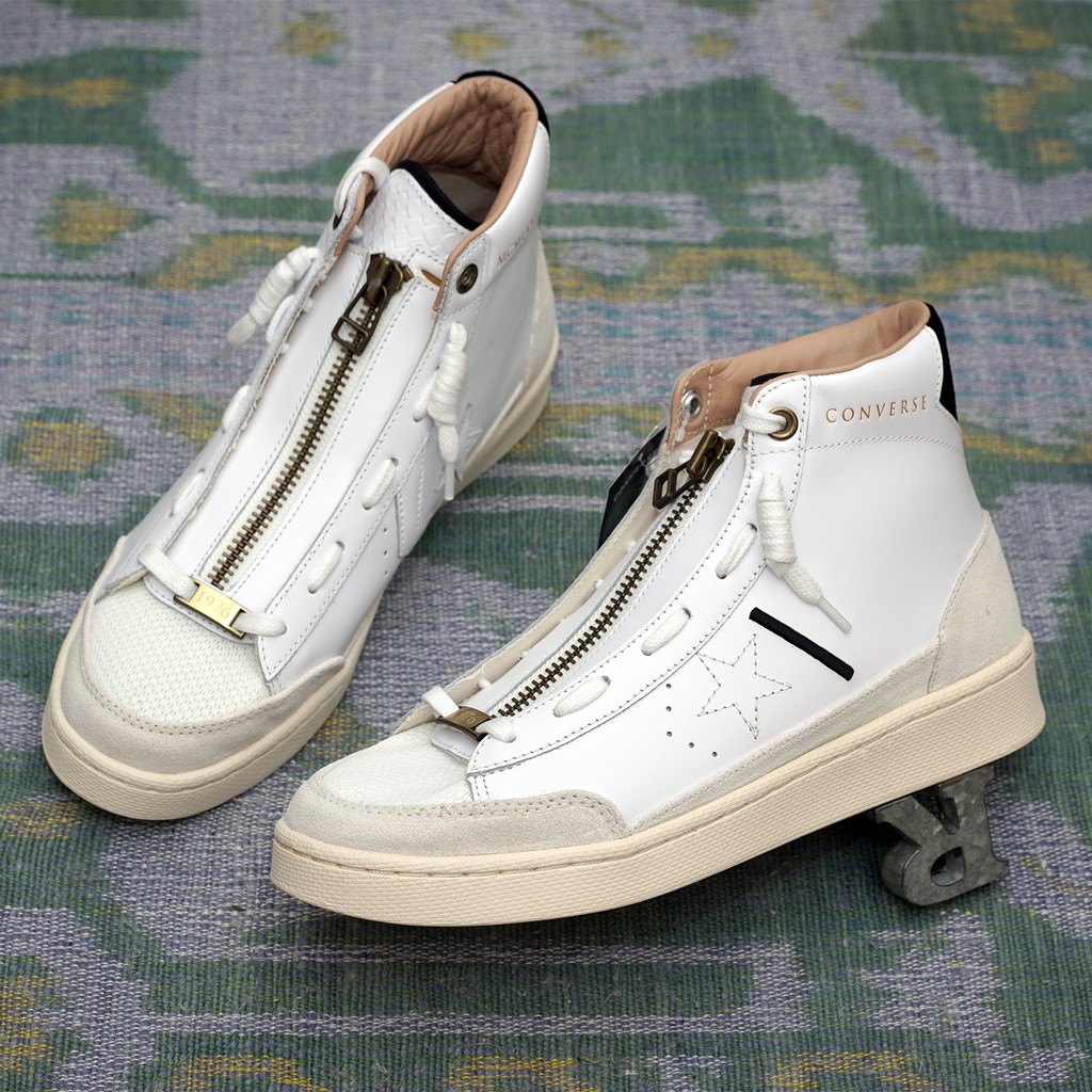 dr j pro leather converse