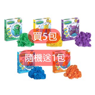 【MORPH】魔塑黏土(超值特價買五送一)大包L號 黏土/動力沙/超輕土 (藍色、綠色、紫色)