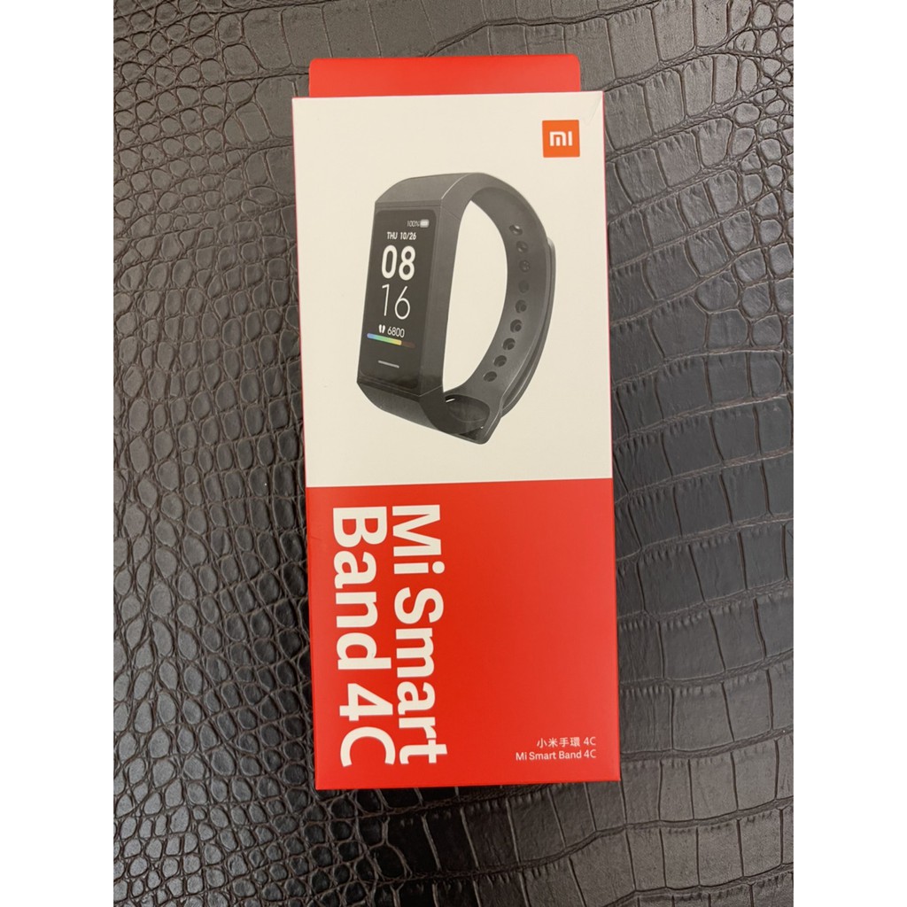 台灣小米公司官網貨小米手環4C 黑色現貨保固一年 到2021/11/09日