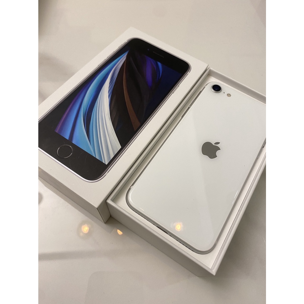🍎 台南 現貨 免運 Apple iPhone SE2 64G 白 二手 二手機 中古機 手機 哀鳳 蘋果 超新