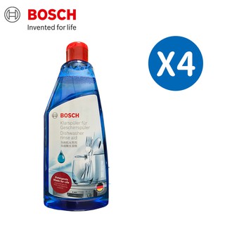 BOSCH 博世 洗碗機專用光潔劑(500ml瓶裝) 四入組 廠商直送