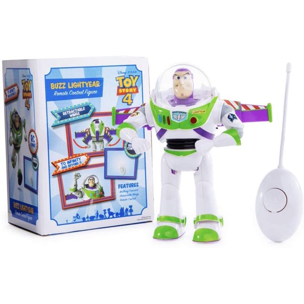 預購18公分❤️正版❤️ 美國迪士尼 玩具總動員TOY STORY 巴斯光年 遙控玩具 Buzz Lightyear