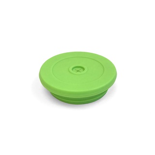 美國 gosili/silikids 果凍餐具-矽膠吸管杯蓋-青草綠_SK044