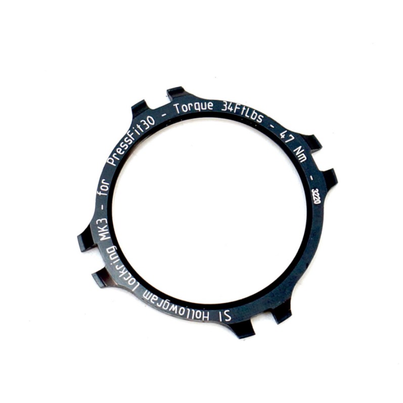 Cannondale自行車公路車登山車黑色齒片 Lockring Si For Hollowgram Cranks