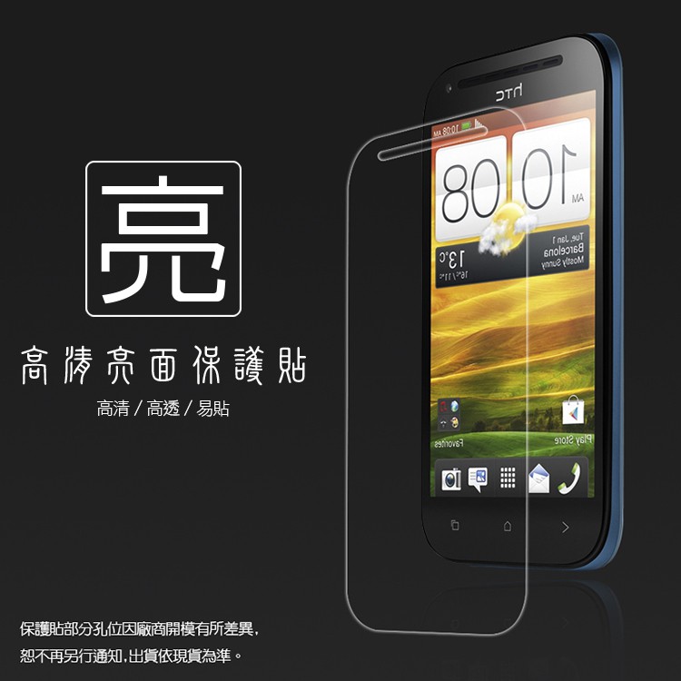 亮面螢幕保護貼 HTC ONE SV C520E / ONE ST T528t 保護貼 軟性 高清 亮貼 亮面貼 保護膜