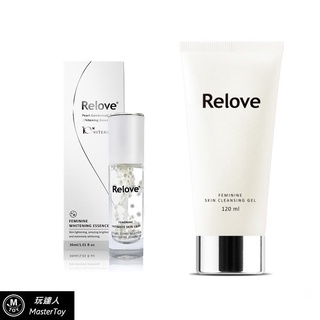 Relove 淨柔白桃 晶球凝露 30ml+胺基酸潔淨凝露 120ml 總公司授權經銷商