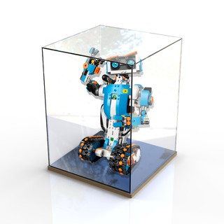 樂高 LEGO積木17101編程機器人Boost亞克力防塵盒 拼裝玩具收納展示盒