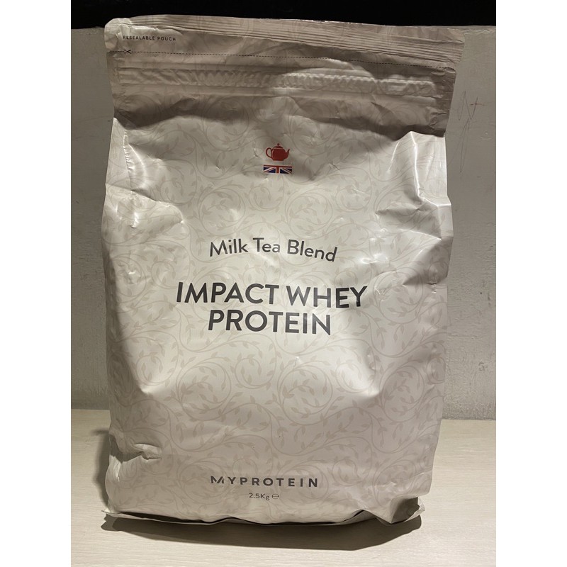 Myprotein 濃縮乳清蛋白粉Milk Tea英式奶茶 2.5kg impact whey protein