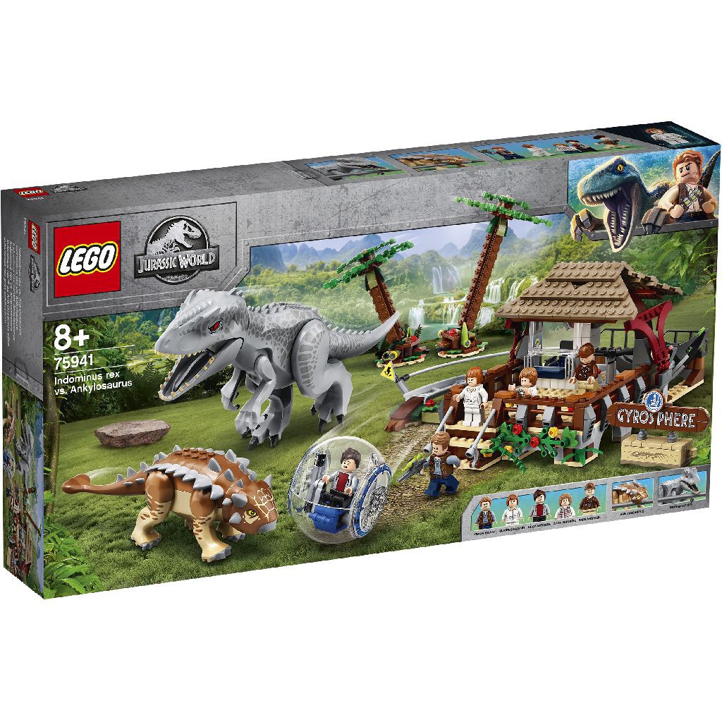 【周周GO】樂高 LEGO 75941 侏儸紀世界 Indominus Rex vs. Ankylosaurus