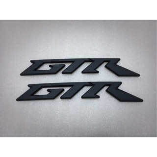 GTR aero 原廠 立體 logo 標誌 貼紙 消光黑 車標 車貼 車身貼紙 標誌 車身標誌 非 卡夢 勁戰