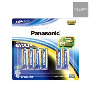 國際牌Panasonic EVOLTA 鈦元素鹼性電池3號 8+2入/卡