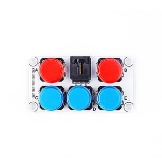 ADKeypad 多按鍵模組 micro bit 按鍵模組 按鍵感測器 遊戲按鍵