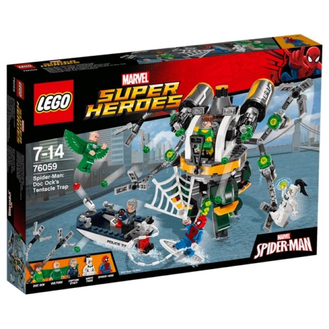 網路最便宜，樂高 Lego 76059 Spider Man Doc Ock’s Tentacle Trap