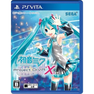 【全新未拆】PSVITA PSV 初音未來 名伶計畫X PROJECT DIVA X 日文版【臺中恐龍電玩】