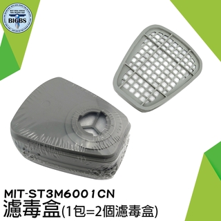 《利器五金》過濾器盒 濾罐式口罩 MIT-ST3M6001CN 濾毒盒 防塵消防