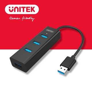 UNITEK USB3.1 4PORT USB高速HUB黑線器 (Y-3089BK-30)