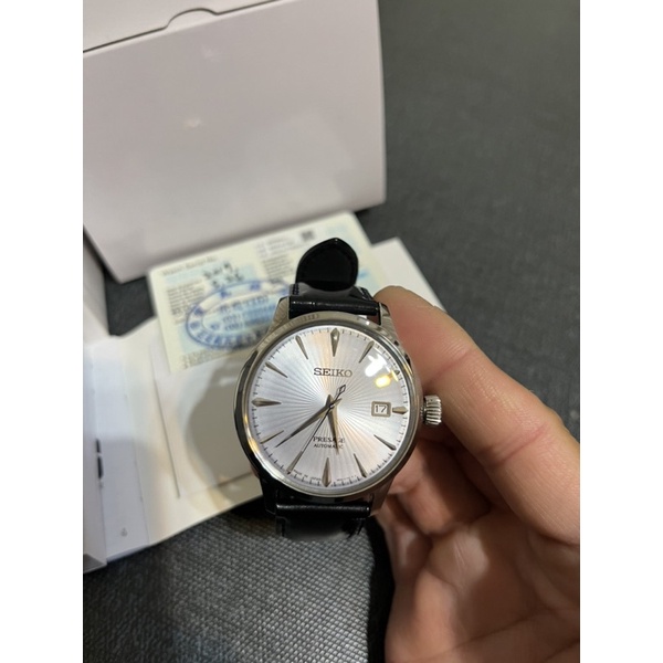 SEIKO 精工Presage 調酒師寶島專櫃正品(4R3 5-01TOB SRPB43J1) 自動上鍊 背透 日本製