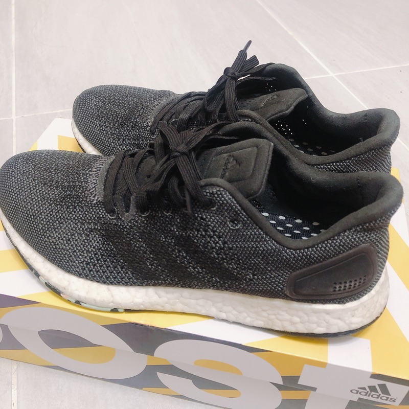 adidas 二手 pure boost 24cm 慢跑鞋