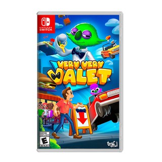 【AS電玩】NS Switch 胡鬧泊車 中文版 多人同樂 派對類遊戲 Very Very Valet