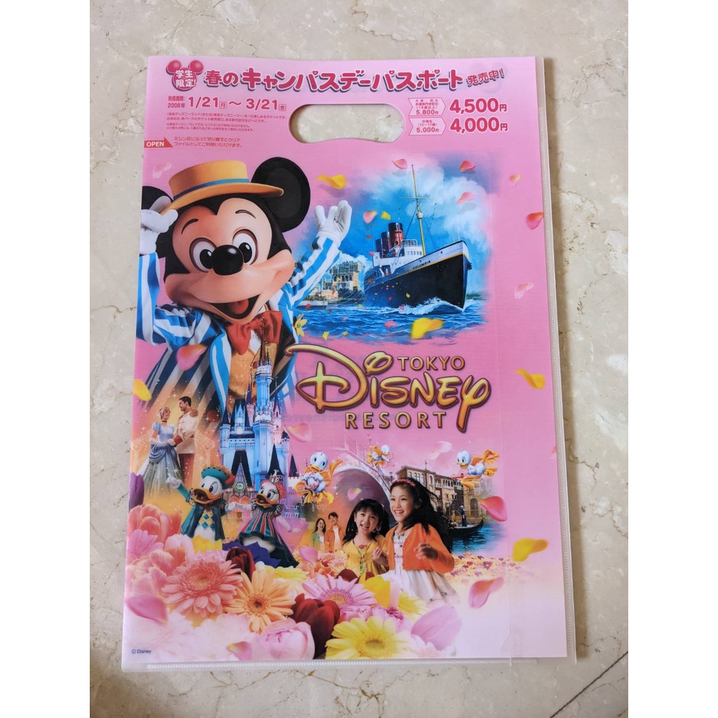 日本帶回迪士尼  Disney   購物袋  可愛提袋  塑膠袋 迪士尼 購物袋 送禮 禮品袋