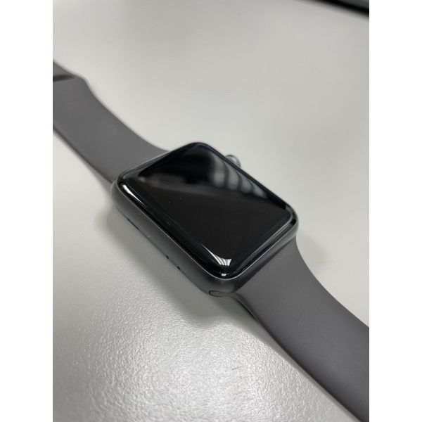 Apple Watch s3 42mm GPS 太空灰配灰色錶帶