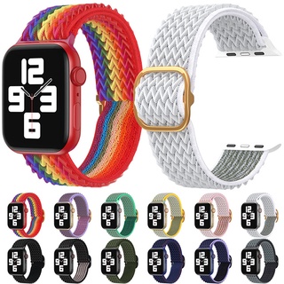 現貨Apple 高品質 透氣 尼龍編織錶帶  Watch 1/2/3/4/5/6/7/SE #10