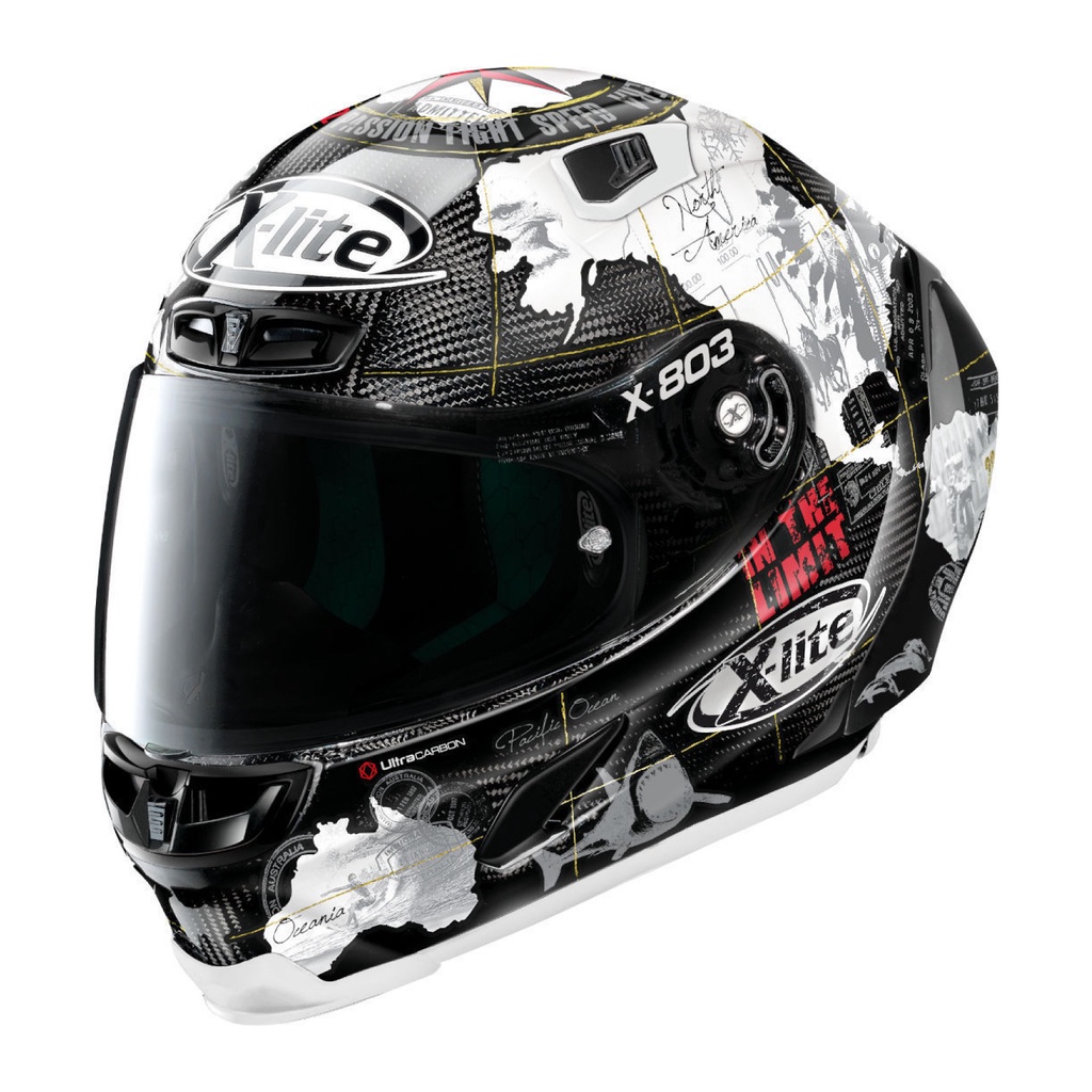 安信 | Nolan 安全帽 X-Lite X-803 RS Replica #60 選手彩繪 碳纖維 全罩 X803