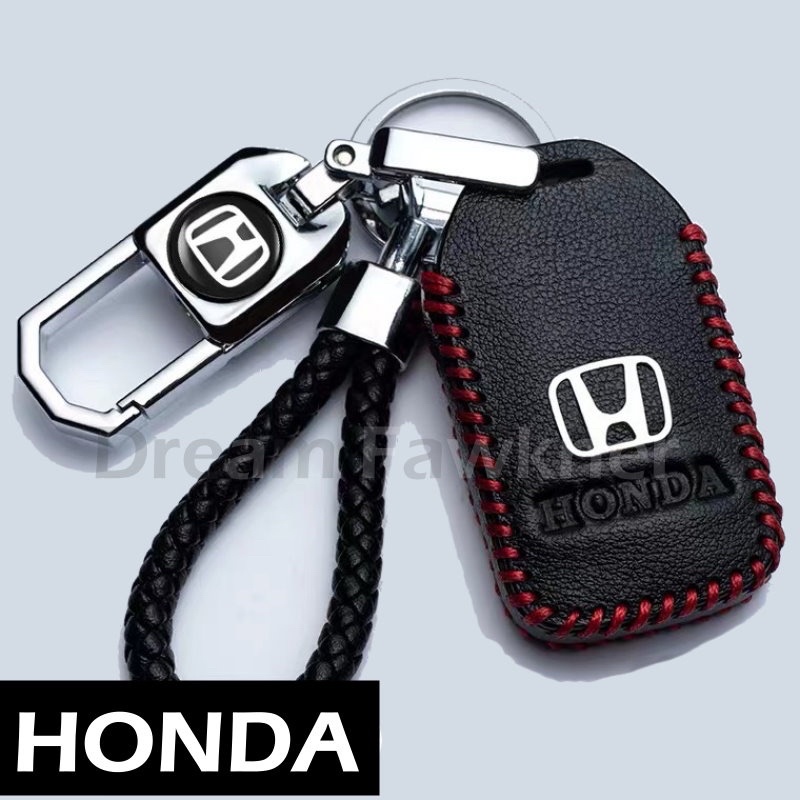 Honda 本田 CRV HRV FIT CIVIC Accord 全車系鑰匙套 鑰匙殼 掛繩 裝飾 改裝 卡夢 鑰匙圈