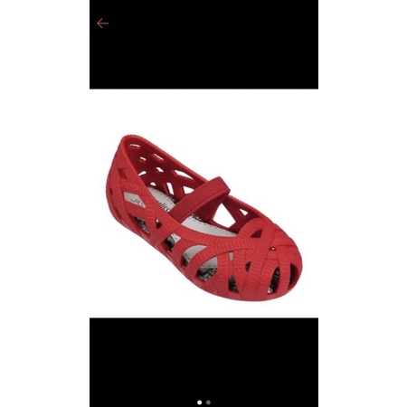 巴西品牌百貨公司購入正品 #MINI MELISSA 紅色編織鞋 吳季剛 聯名款 MELISSA