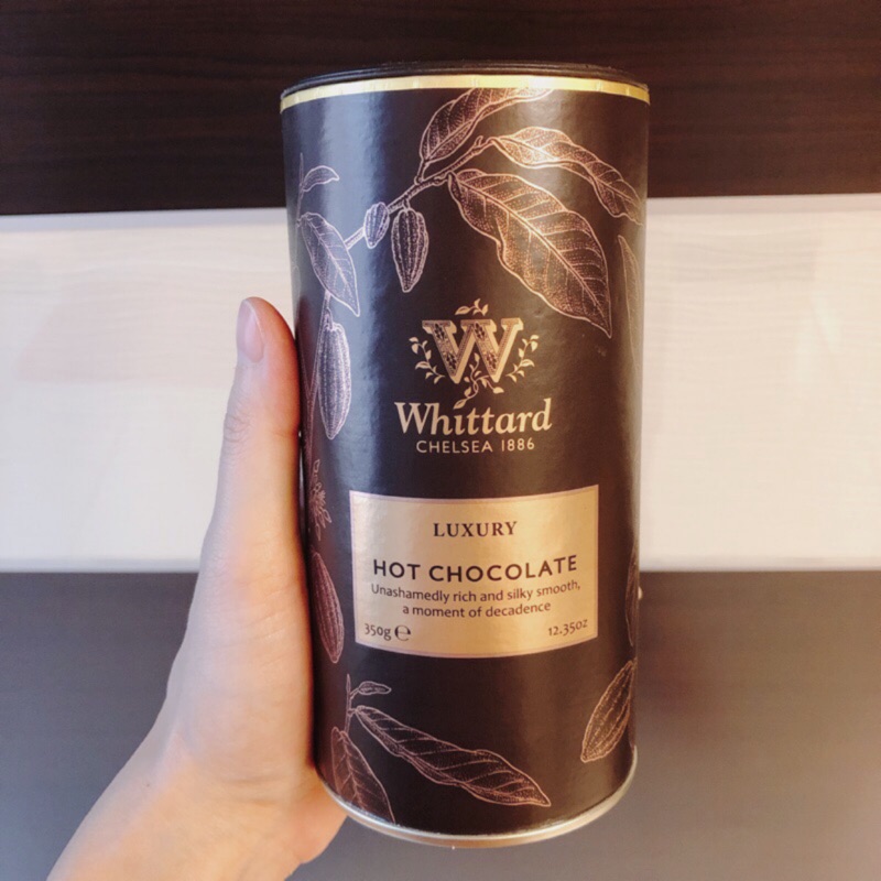 英國帶回 Whittard 奢華 熱可可粉 巧克力粉 luxury hot chocolate 沖泡式