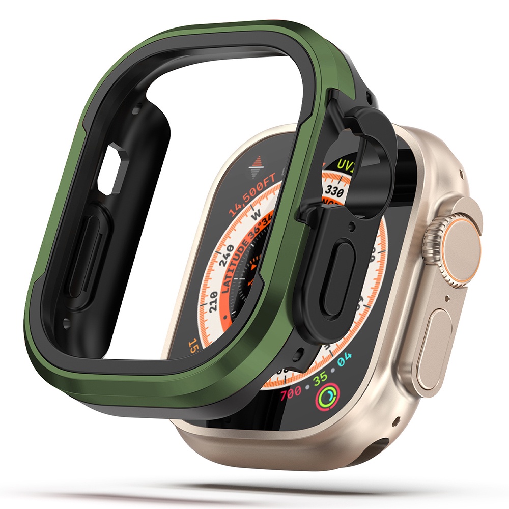 鋁合金錶殼保護套配件框架金屬兼容蘋果手錶超系列8 7 6 5 4 SE iwatch 45mm 41mm 40mm 44