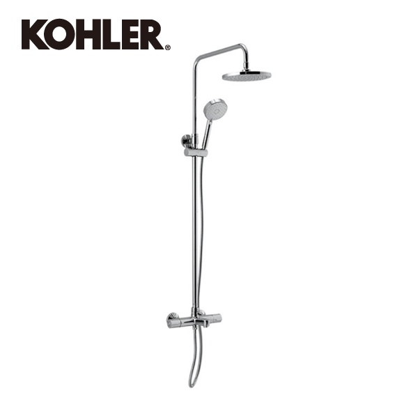 KOHLER 美國品牌 JULY 99742T-C9-CP 三出水淋浴柱 淋浴龍頭 沐浴龍頭 頂頭花灑