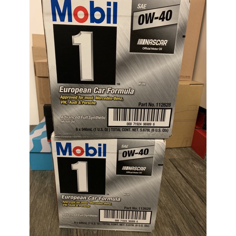 MOBIL 1 FS 0W40機油5罐