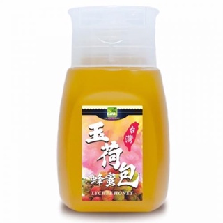 現貨獨家專利擠壓瓶口不殘留【彩花蜜】嚴選玉荷包蜂蜜350g 龍眼蜜/荔枝蜜/花蜜/蜜茶