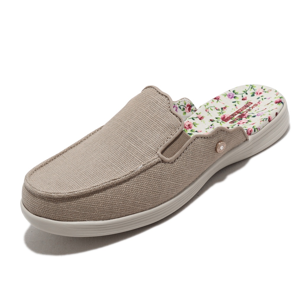 Skechers 穆勒鞋 On-The-Go Dreamy 卡其 小碎花 奶茶 懶人鞋 女鞋 ACS 136196TPE