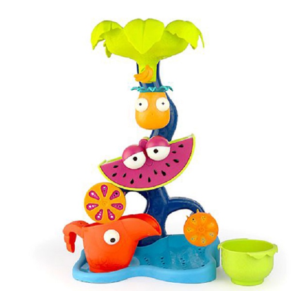 【DJ媽咪】美國B.toys 大嘴鳥瀑布 公司貨 兒童 洗澡 玩沙 玩具