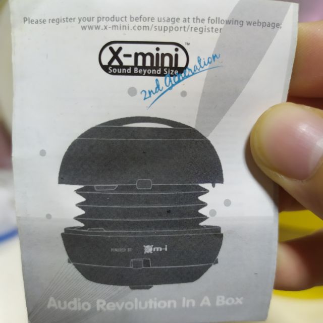 X-mini二手藍芽喇叭