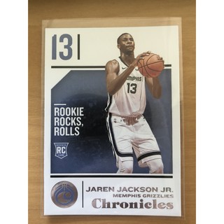 (18-19 Chronicles) NBA,籃球卡,球員卡,球卡,Jaren Jackson JR. JJJ RC