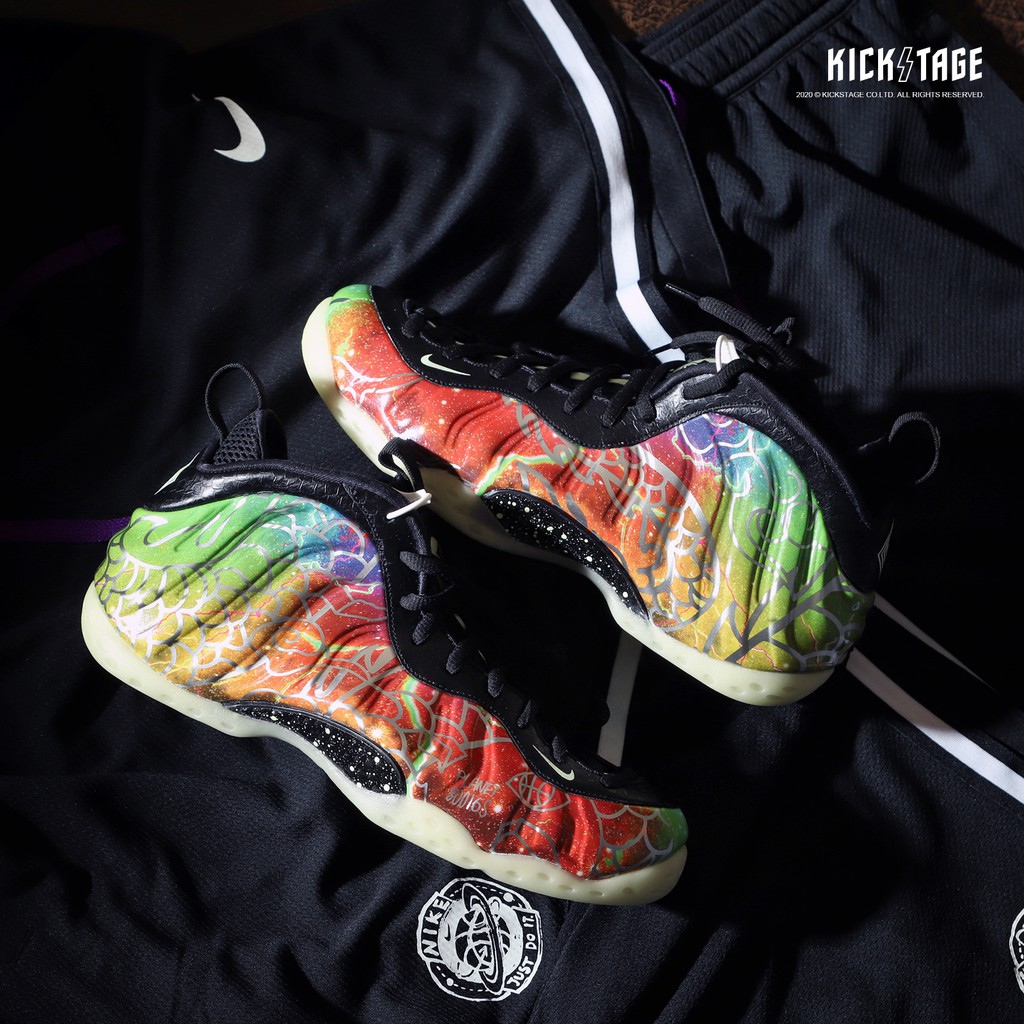 air foamposite one prm as qs northern lights With images ...