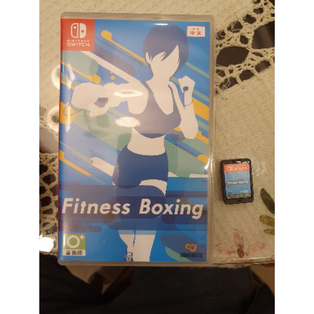 switch 二手遊戲片 fitness boxing