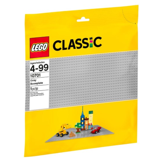 彩虹磚🌈  LEGO 10701 48x48 灰色底板 Grey Baseplate