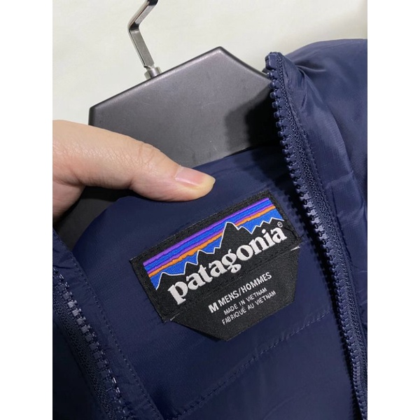 ★ Patagonia★パタゴニア★ダスパーカ★サイズ:M★ブラック×ネイビー★ 販促アイディア ★ Patagonia★パタゴニア★ダスパーカ★サイズ:M★ブラック×ネイビー★ ダウンジャケット