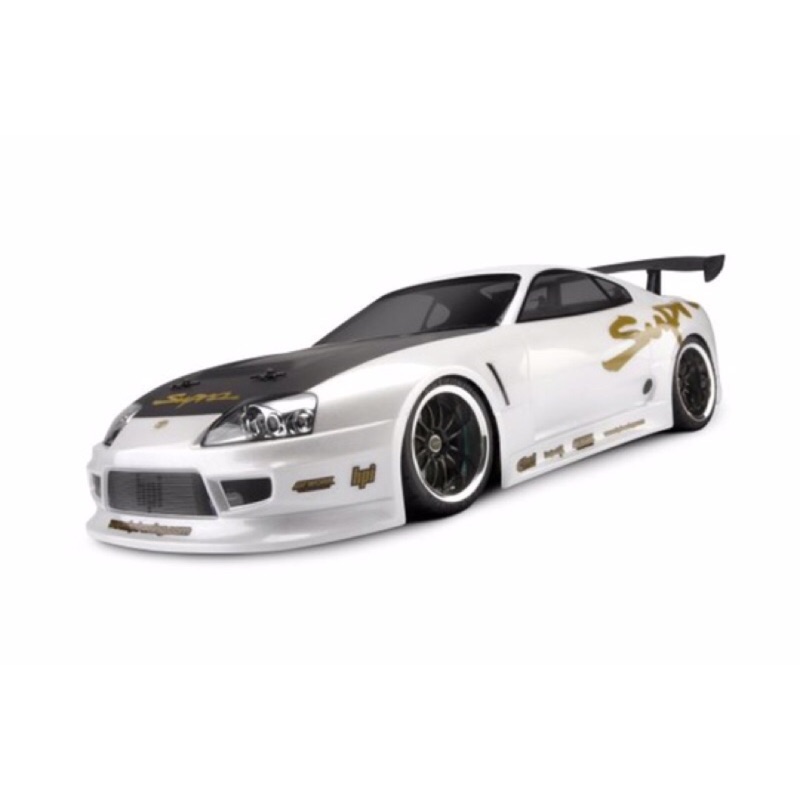 *TSR* HPI 1/10遙控車甩尾/競速/油電用 JZA80牛魔王 透明車殼 Toyota Supra 絕版品